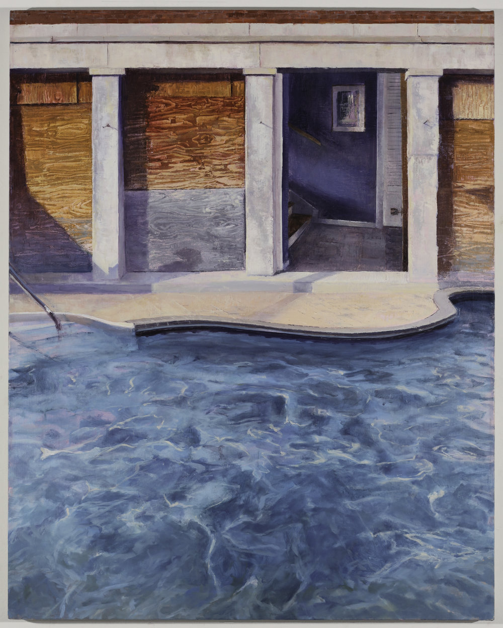   28 Regent St , 2017 oil on linen, 38 x 30 in 
