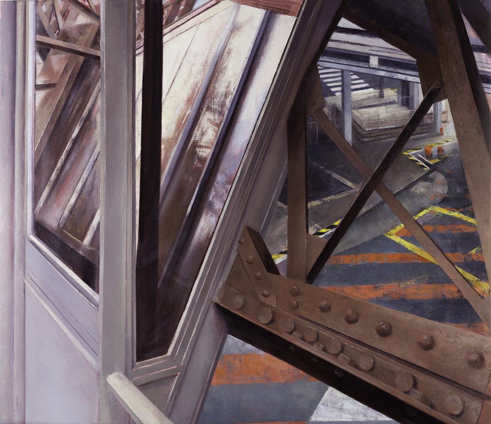   La Tour,  2016 oil on linen, 38 x 44 in 