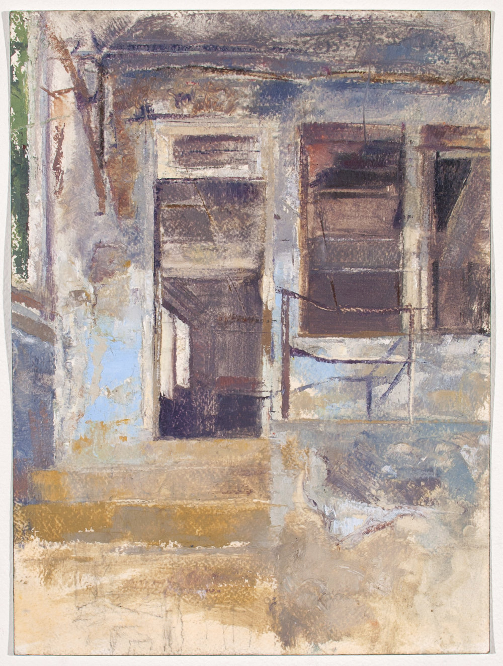   Study at Plantation , 2011 oil on paper, 12 x 9 in 