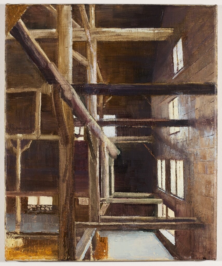   Old Faithful , 2015 oil on linen 10 x 8 in 