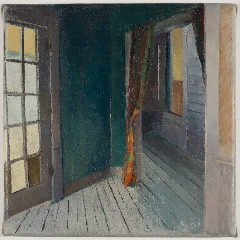   Ulm Study 1 , 2014 oil on linen 8 x 8 in 