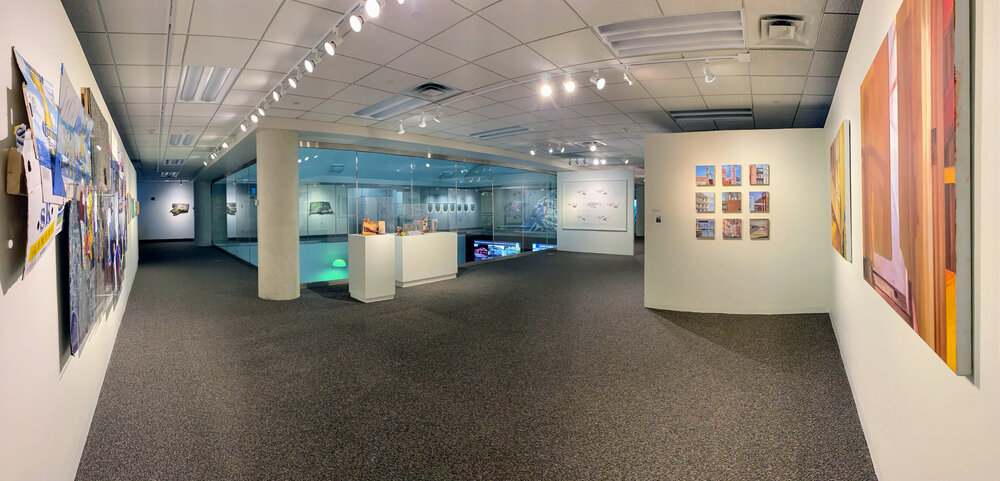  Installation View,  Patterns of Engagement  Albany International Airport September 2019-March 2020 